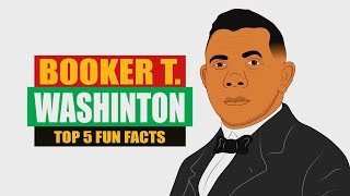 Booker T Washington is an Icon in Black History Check out our Top 5 Fun Facts [upl. by Lahsiv]