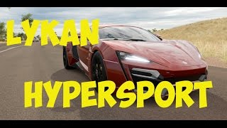 Forza Horizon 3 W Motors Lykan Hypersport Gameplay 1080 HD [upl. by Ahsoem]