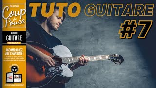 APPRENDRE LA GUITARE ACOUSTIQUE 7 Les Accords en barré [upl. by Eward]