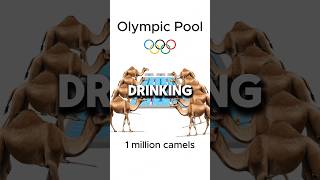 Can 1 Million Camels 🐪 Really Drink an Entire Olympic Pool 🏊‍♂️💦 [upl. by Gavrielle790]