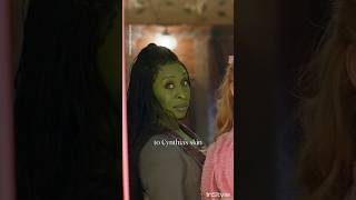 How Cynthia Erivo Became Elphaba A Breakdown of Her Green Makeup [upl. by Kcirttap550]