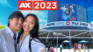 FIRST TIME AT ANIME EXPO  Andy and Michelle Vlog [upl. by Wiese449]