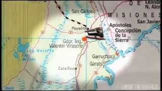 Recorrido mapa por el Circuito Yerbatero CorrientesMisiones [upl. by Queston384]