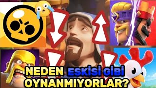 SUPERCELL Oyunları NEDEN Eskisi Kadar POPÜLER Değil [upl. by Greysun]