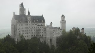 Германия Бавария замок НойшванштайнGermany Neuschwanstein castle [upl. by Maleen982]