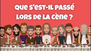 Que sestil passé lors de la Sainte Cène   Dessin animé chrétien  Amis de Jésus bible [upl. by Mayram]