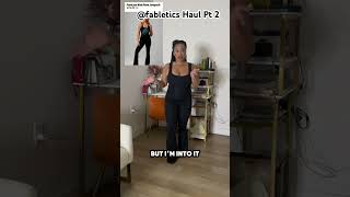 Fabletics try on haul pt 2 fabletics tryonhaul ￼ [upl. by Krock436]