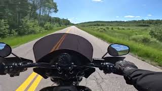 2023 Harley Davidson Low Rider S 117 Back Country Road Run to West Hawk Part 3 24 [upl. by Arvind716]