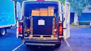 893 Cargo Van hustle  Running local loads in a sprinter van  LPOTG 💰 [upl. by Aneleiram]