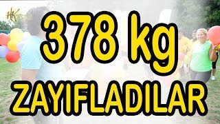 TOPLAM 378 KG ZAYIFLAYAN ÜYELERİMİZİN BALONLU KUTLAMASI  HK Performans Zayıflama Kampı [upl. by Gefen]