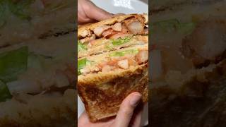 How to Make the Ultimate Crispy Sandwich in 60 Seconds sandwich quickandeasy crispy delicious [upl. by Eileek785]