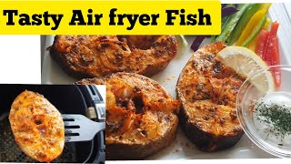 HOW TO FRY COD FISH FILLET IN AN AIR FRYER RECIPES EASY Air fried COOKED Fish Airfryerfishrecipes [upl. by Valenza]