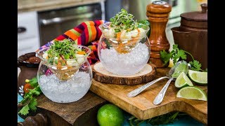 Perry Pollacis Peruvian Ceviche  Home amp Family [upl. by Stolzer953]