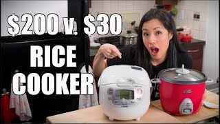 Worth It 200 Rice Cooker VS 30 Blind Taste Test [upl. by Danzig]