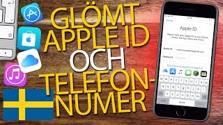 Om du GLÖMT BÅDE DITT APPLE ID LÖSENORD OCH TELEFONNUMMER  Steg för Steg [upl. by Roxine]