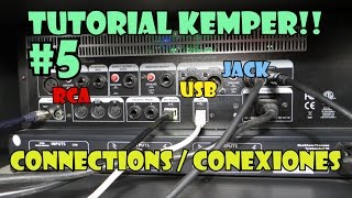 Tutorial Kemper en Español  5 Conexiones [upl. by Grishilda]