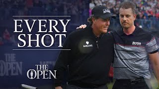 Every Shot  Stenson vs Mickelson  The 145th Open Championship [upl. by Felipa]