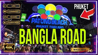 TODAY IN THAILAND BANGLA ROAD STREET TOUR PATONG PHUKET JAN 17TH 2024 [upl. by Aryam]