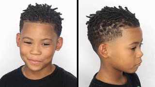 HOW TONatural Hair Twist for boysmentwist comb [upl. by Ardyth]