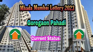 Mhada Mumbai Lottery 2023  Goregaon Pahadi  Flat Price  Current Status  Last Date for Apply [upl. by Nobie]