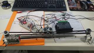 Asse lineare con arduino  linear axis with arduino [upl. by Telimay41]