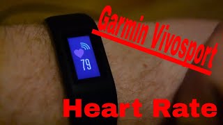 Garmin Vivosport Does It Monitor Heart Rate 247 [upl. by Innavoj620]