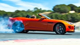 2014 Jaguar FType V8 S Hot Lap  2013 Best Drivers Car Contender [upl. by Milena]