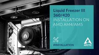 Liquid Freezer III 360420 – Installation on AMD [upl. by Leiru]