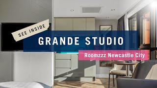 Grande studio  Apartment Tour  Roomzzz Newcastle City [upl. by Breeze350]