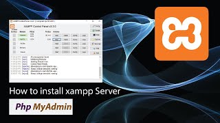 How to setup xampp server in windows 10 hospital management system part1 [upl. by Adekan]