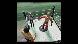 Heidenreich vs Eugene fypwwe stopmotionwwewrestlingfigures wrestlingfigs [upl. by Bennie100]