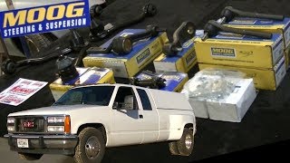 91 GMC C3500 Dually Tie Rod Ends Idler amp Pitman Arms Ball Joints amp Lowering Springs [upl. by Gerdy]