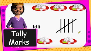 Maths  Data Handling  How to Use Tally Charts for Counting  English [upl. by Adnil]