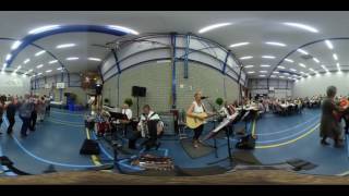 360° VIDEO Polonaise op jubileumfeest KBO Putte [upl. by Ysdnil]