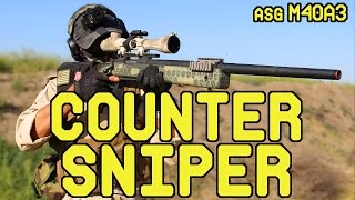 DesertFox Airsoft CounterSniper SC Village ASG M40A3 Sniper Rifle [upl. by Watson]