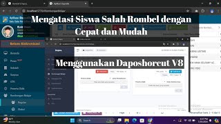 Tutorial Mengatasi Siswa Salah Rombel di Dapodik 2025 Menggunakan Daposhorcut V8 [upl. by Emie]