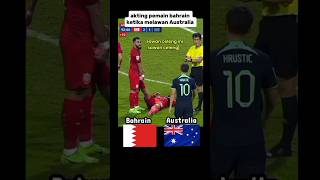 Akting pemain Bahrain vs Australia viralshorts sepakbola bahrain [upl. by Yenoh]