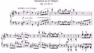 Gurlitt Cornelius Sonatina D Major op54 no4 Piano Igor Galenkov [upl. by Buford]