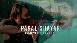 PAGAL SHAYAR  BABBU MAAN amp EHSAAS REVERBSLOWED song letest 2024 ehsaas babbumaan pagal [upl. by Anauqcaj134]