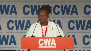 Maurice Mitchell  2024 CWA Legislative Political Conference [upl. by Aldos]