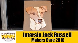 My first go at Intarssia for Makers Care 2016  Wacky Wood Works [upl. by Anyer]