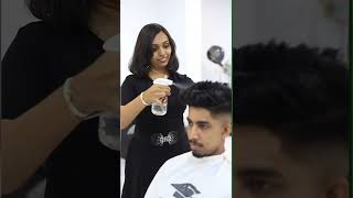 Trending යන Hair Cut එකයි Hair Setting එකයි [upl. by Ahsirkal657]