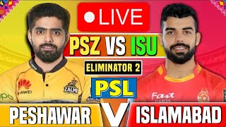 🔴Live Peshawar Zalmi vs Islamabad United Eliminator 2 Live Streaming  Pakistan Super League [upl. by Papp]