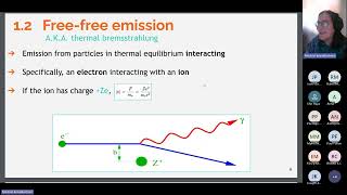 Unisa Radio Astronomy 2024 Lecture 4 Radiative Processes [upl. by Name241]