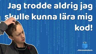 Kan alla lära sig programmering Hur jag började med kod [upl. by Ute]