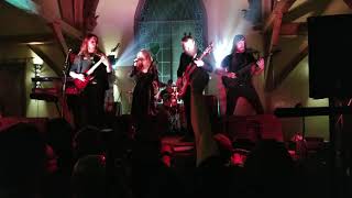 Solborn  Pale Blue LIVE 2018 Amazing New Female Fronted Symphonic Power Metal band [upl. by Eilram]