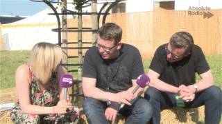 The Proclaimers Interview at Cornbury Festival 2013 [upl. by Dania966]