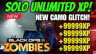 BO6 GLITCH  NEW SOLO UNLIMITED XP GLITCH AFTER PATCH NEW SOLO GODMODE GLITCH BO6 ZOMBIES GLITCHES [upl. by Shotton76]