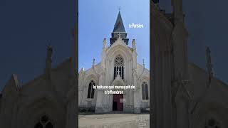 Un incendie ravage partiellement l’église de l’ImmaculéeConception de SaintOmer [upl. by Aitselec643]