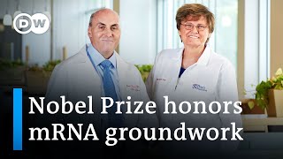 Katalin Kariko and Drew Weissman win Nobel Prize in Medicine  DW News [upl. by Oisinoid428]